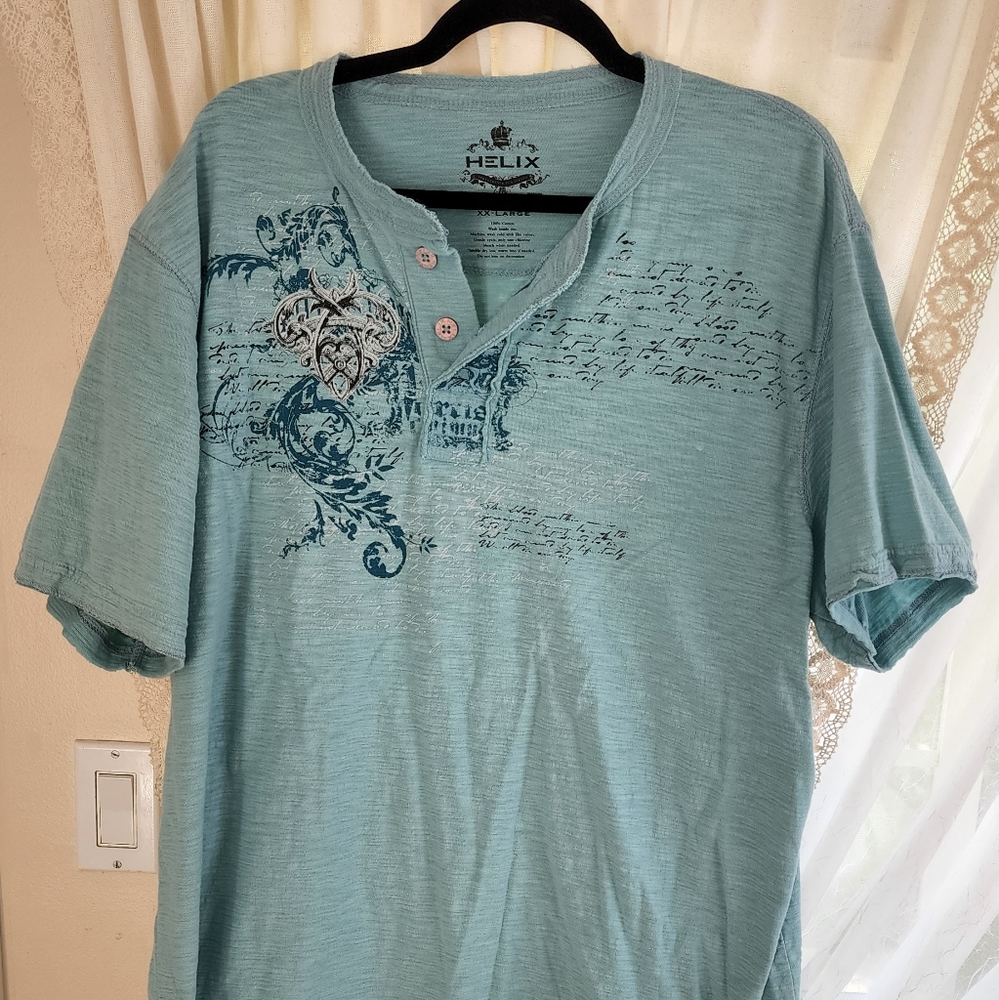 HELIX - Irreverence is a Virtue Silver Crest Shirt (Short Sleeve)